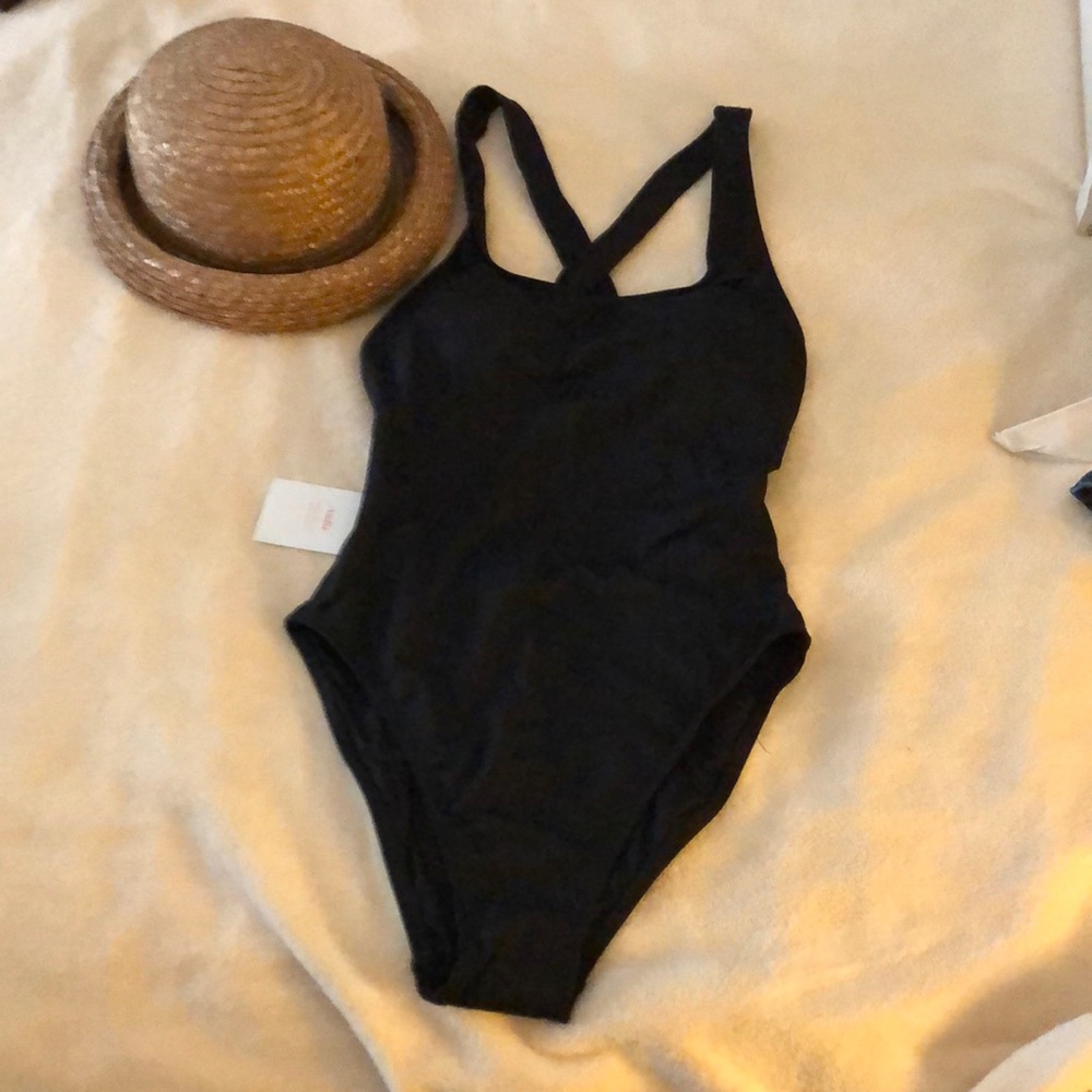 One piece bathing suit